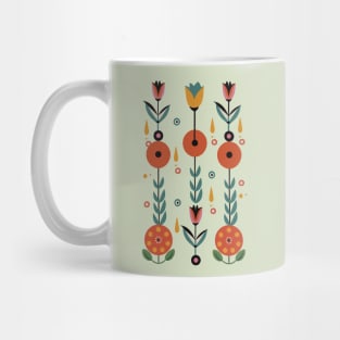 Geometric Flowers Mug